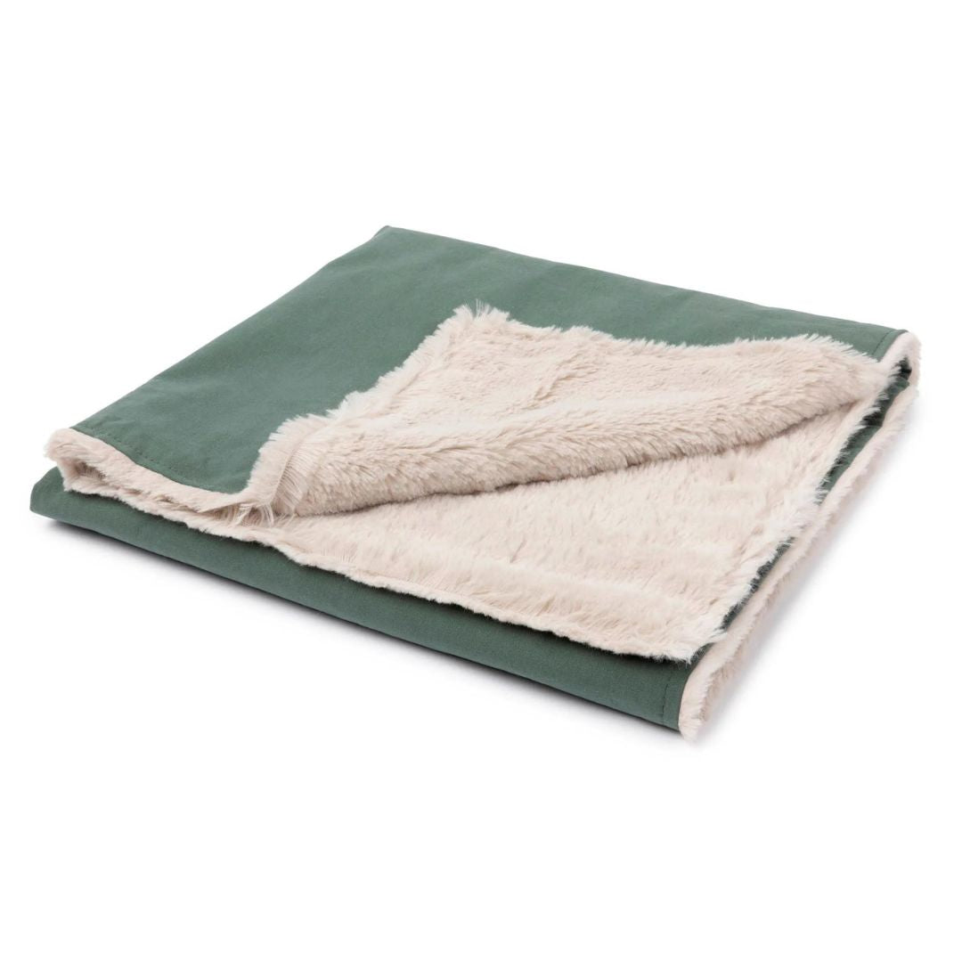 FuzzYard Life Comforter Dog Blanket in Myrtle Green