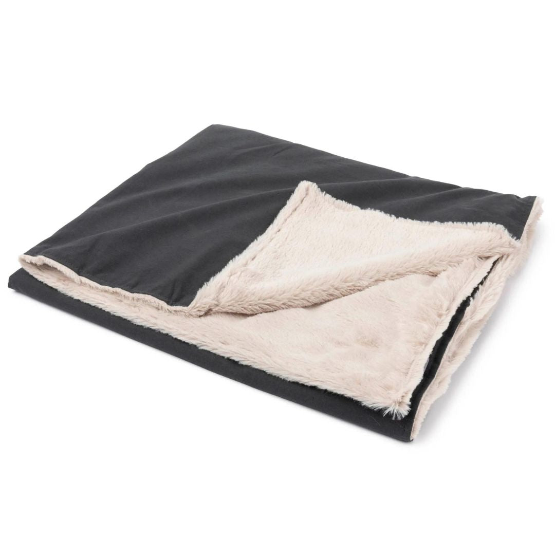 FuzzYard Life Comforter Dog Blanket in Slate Grey