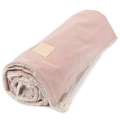FuzzYard Life Comforter Dog Blanket in Soft Blush Pink