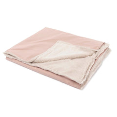 FuzzYard Life Comforter Dog Blanket in Soft Blush Pink