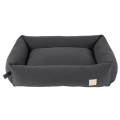 FuzzYard Life Cotton Dog Bed - Slate Grey