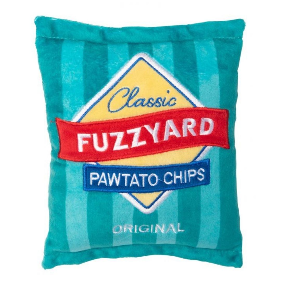 FuzzYard Pawtato Chips Dog Toy