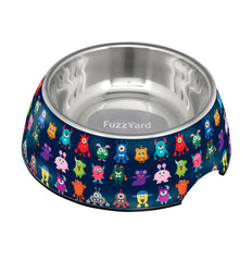 FuzzYard Yard Monsters Easy Feeder Dog Bowl