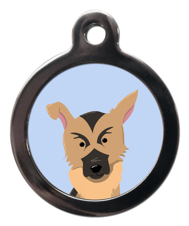 German Shepherd Dog ID Tag