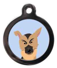 German Shepherd Dog ID Tag