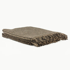 Giant Houndstooth Wool Rugleton | Twool
