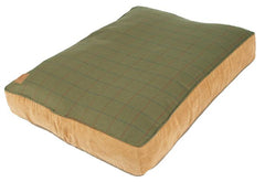 Green Tweed Box Duvet Dog Bed by Danish Design