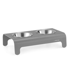Rico Dog Feeder Grey by Labbvenn