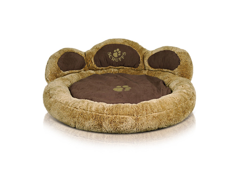 Scruffs Teddy Bear Paw Dog Bed