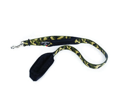 Tre Ponti Padded Double Handle Camo Dog Leads