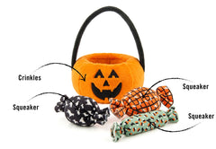 P.L.A.Y Howl-o-ween Treat Basket Dog Toy