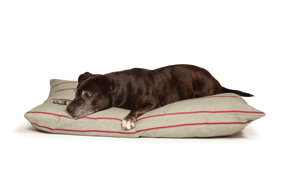 Heritage Herringbone Deep Duvet Dog Bed by Danish Design