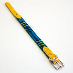 Hiro And Wolf Shuka Blue Dog Collar