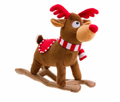 House of Paws Rocking Rudolph Christmas Dog Toy