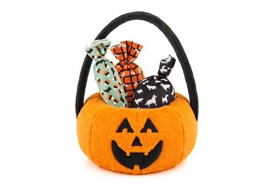 P.L.A.Y Howl-o-ween Treat Basket Dog Toy