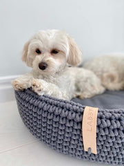 Lukko Dog Bed Anthracite by Labbvenn