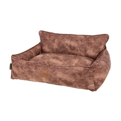 Kensington Box Dog Bed - Chocolate
