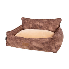 Kensington Box Dog Bed - Chocolate