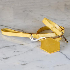 Mustard Full Leather Lead | Mutts & Hounds