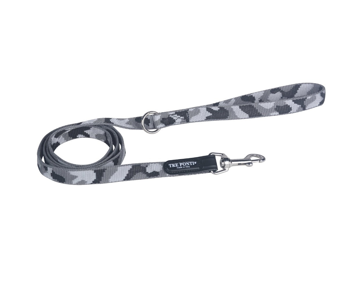 Tre Ponti Grey Camo Dog Lead