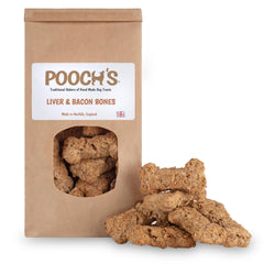 Liver & Bacon Bones Natural Dog Treats