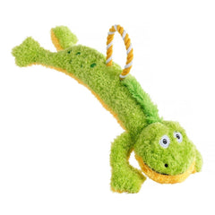 Loofa And Rope Frog Dog Toy by House of Paws
