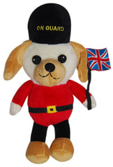 Luxury London Royal Guard Dog Plush Dog Toy For Stylish Pets