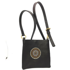 Luxury Leather Beaded Dog Walking Bag - Earth Beading