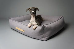 Movik Grey Dog Bed by Labbvenn