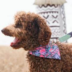Mud Cloth Dog Bandana by Hiro and Wolf