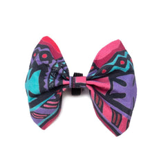 Mud Cloth Dog Bow Tie by Hiro and Wolf