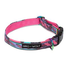Mud Cloth Vegan Dog Collar by Hiro & Wolf