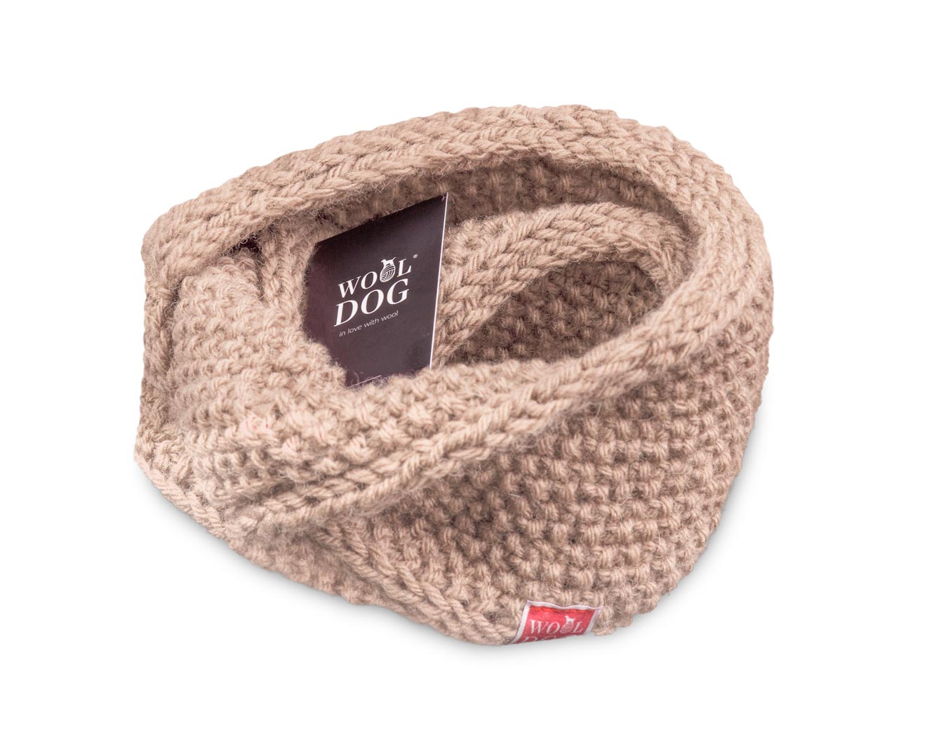 Wooldog Necky Milk Caramel Dog Neck Cowl