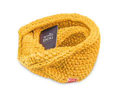 Wooldog Necky Sunflower Yellow Dog Neck Cowl