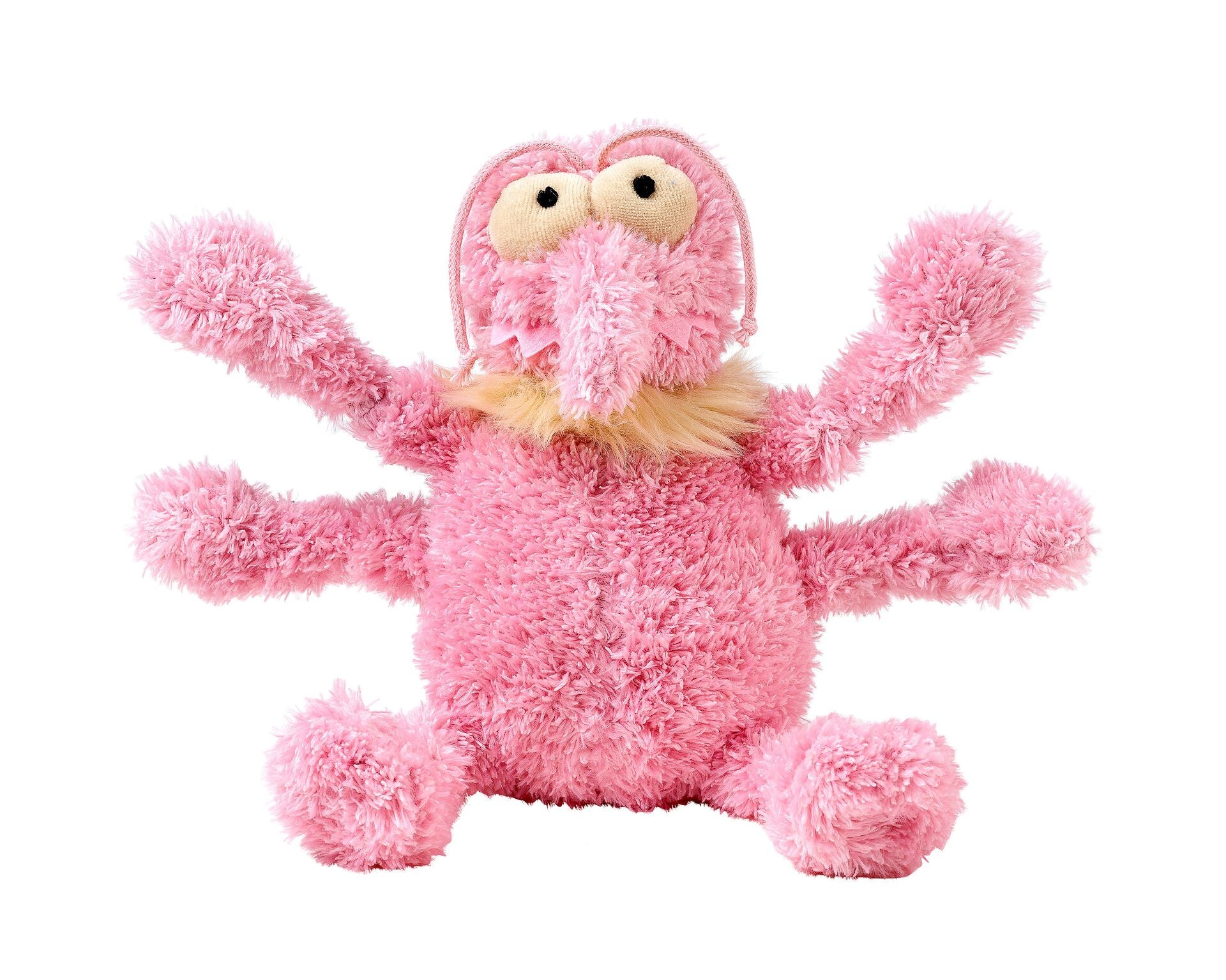 FuzzYard Scrachette The Pink Flea Dog Toy