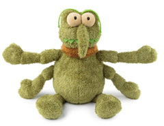 FuzzYard Scratchy The Green Flea Dog Toy