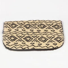 Neutral Geometric Sherpa Fleece Pet Blanket | Danish Design