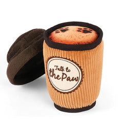 P.L.A.Y Pup Cup Cafe Latte To Go Dog Toy