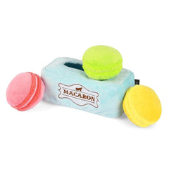 P.L.A.Y Pup Cup Cafe Mutt-a-rons Dog Toy | Macaroon Dog Toy