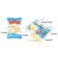 P.L.A.Y Snack Attack Fluffles Chips Dog Toy
