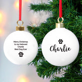 Personalised Pet Bauble | Christmas Gifts For Dogs