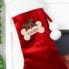 Personalised Christmas Stocking For Dogs