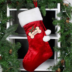Personalised Christmas Stocking For Dogs