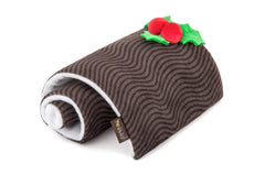 P.L.A.Y Christmas Yule Log Plush Dog Toy