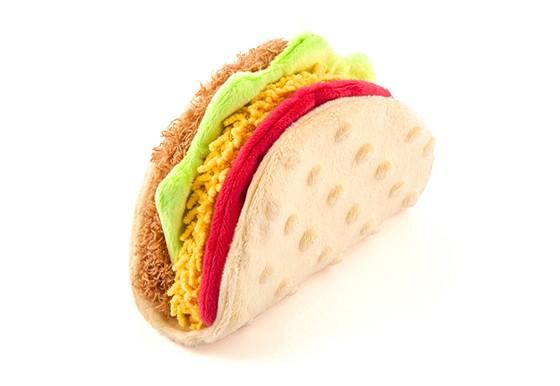 P.L.A.Y Taco Plush Dog Toy