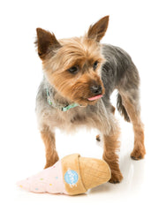 FuzzYard Ice Cream Cone Dog Toy