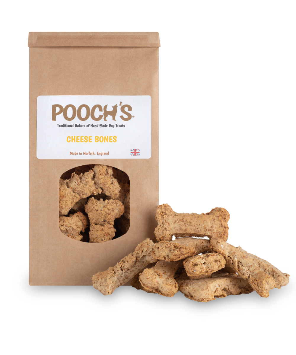 Poochs Natural Cheese Bones Dog Treats | Chelsea Dogs