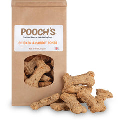 Poochs Natural Chicken And Carrot Bones Dog Treats | Chelsea Dogs