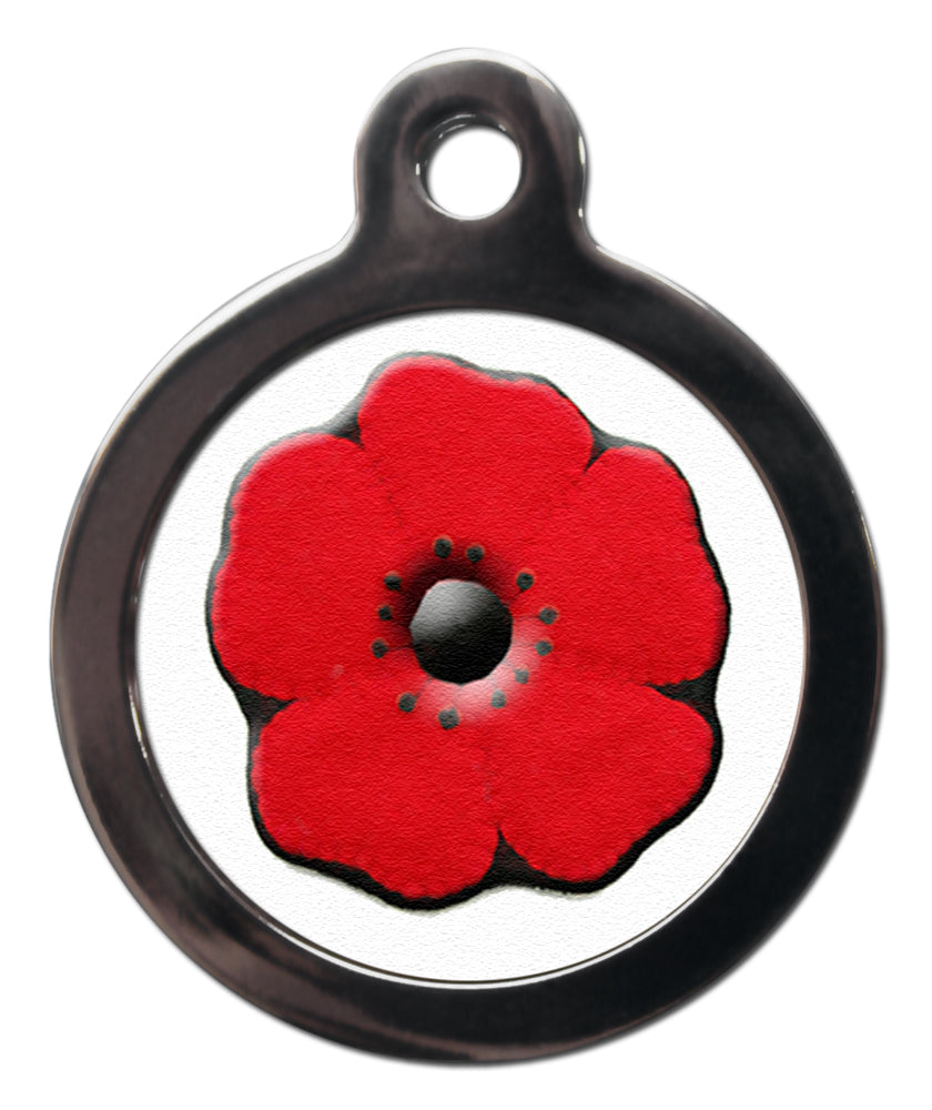 Poppy Dog ID Tag