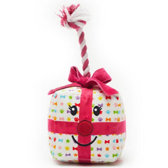 Present Tug Dog Toy